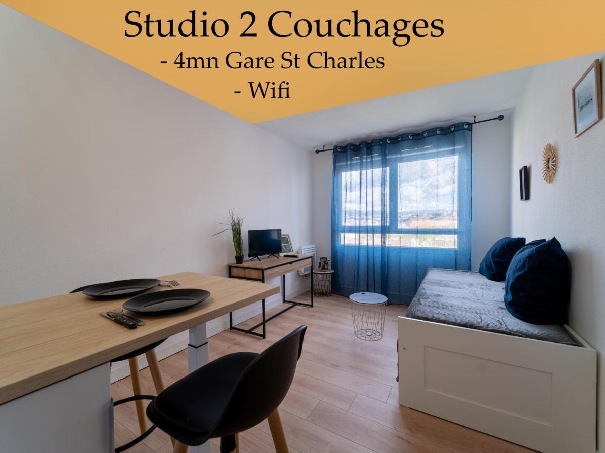 Appartement Climatise Avec Parking A 6Min A Pied De La Gare St Charles Марсель Экстерьер фото