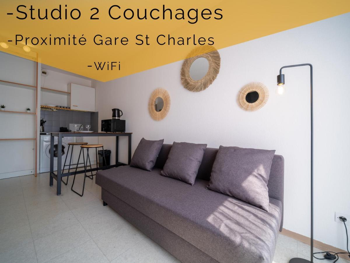 Appartement Climatise Avec Parking A 6Min A Pied De La Gare St Charles Марсель Экстерьер фото
